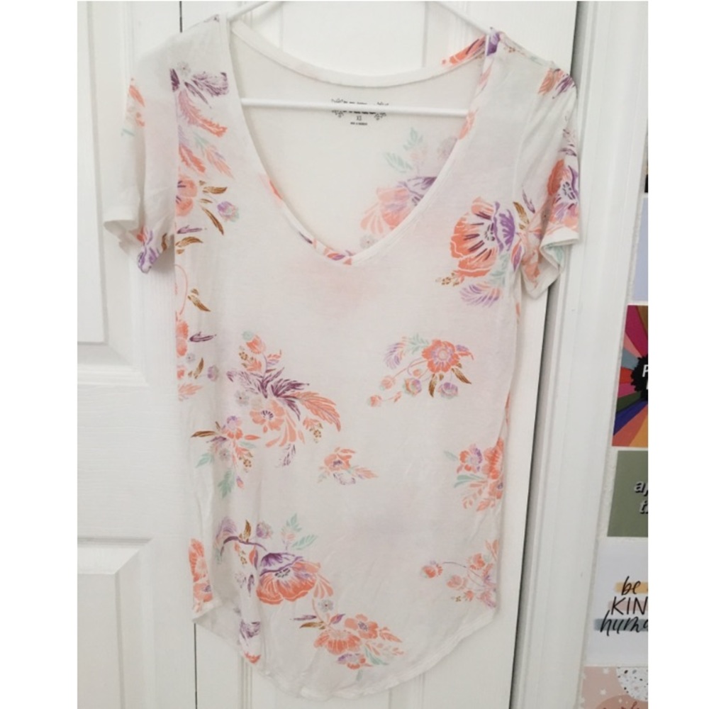 Mudd floral tee